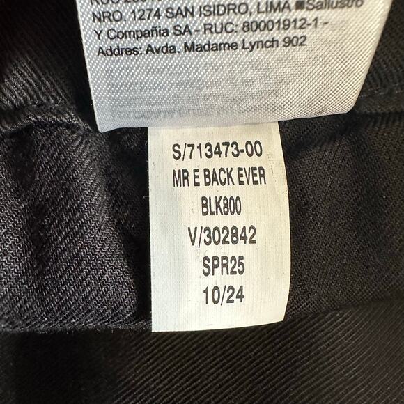 Banana Republic The Everyday Wide Leg Pant Black L 713473 - Picture 9 of 12